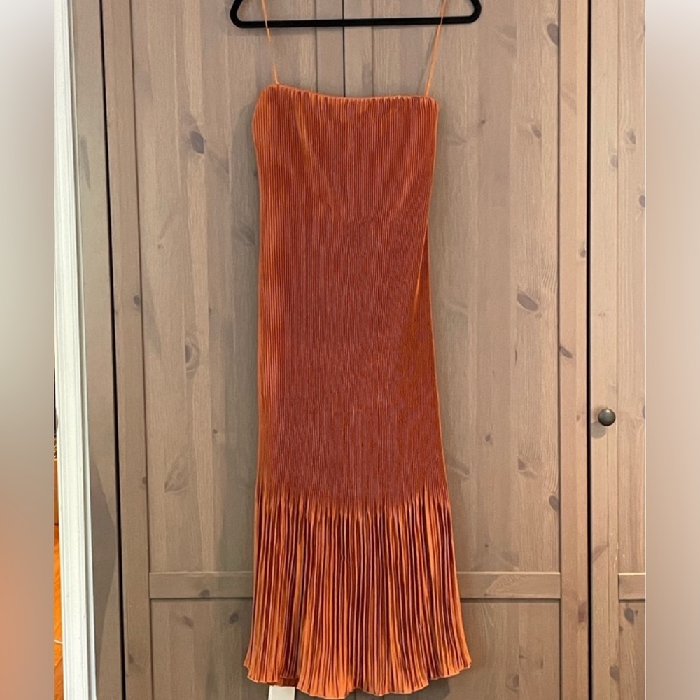 Abercrombie & Fitch Giselle pleated dress